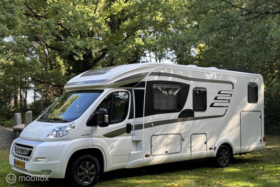 Hymer Tramp T 678 CL Fiat 2.3 150pk Euro 5 AL-KO chassis | Enkele-bedden/Elektr.Hefbed | Aparte douche/ wc | Garage | Trekhaak | 84dkm | TOPSTAAT