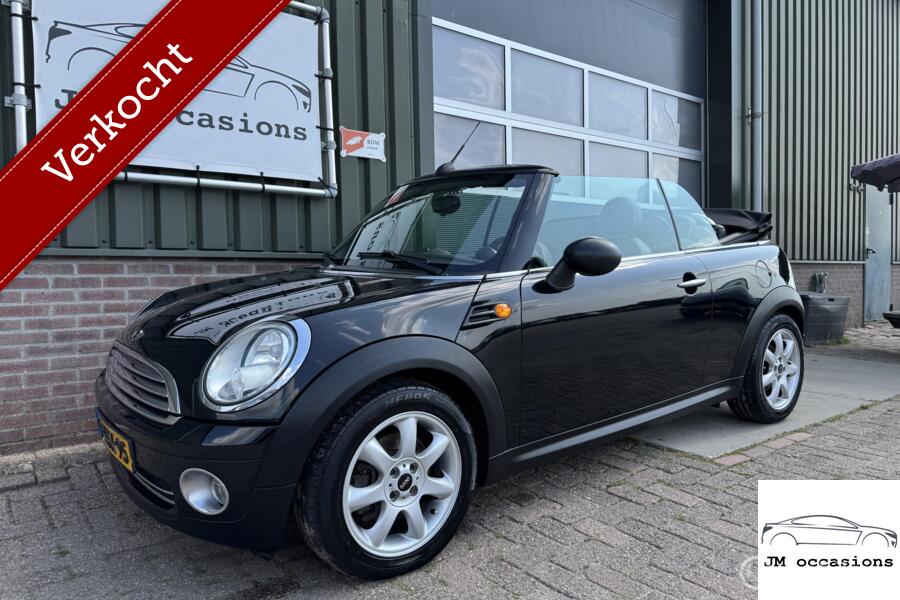 Mini Cabrio 1.6 Cooper|Airco|Leder|Cruise|Lm velgen|PDC|