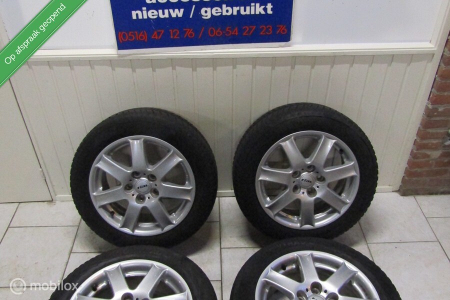 4x Sportvelgen velgen BMW + band 16 inch, banden 205/55/16