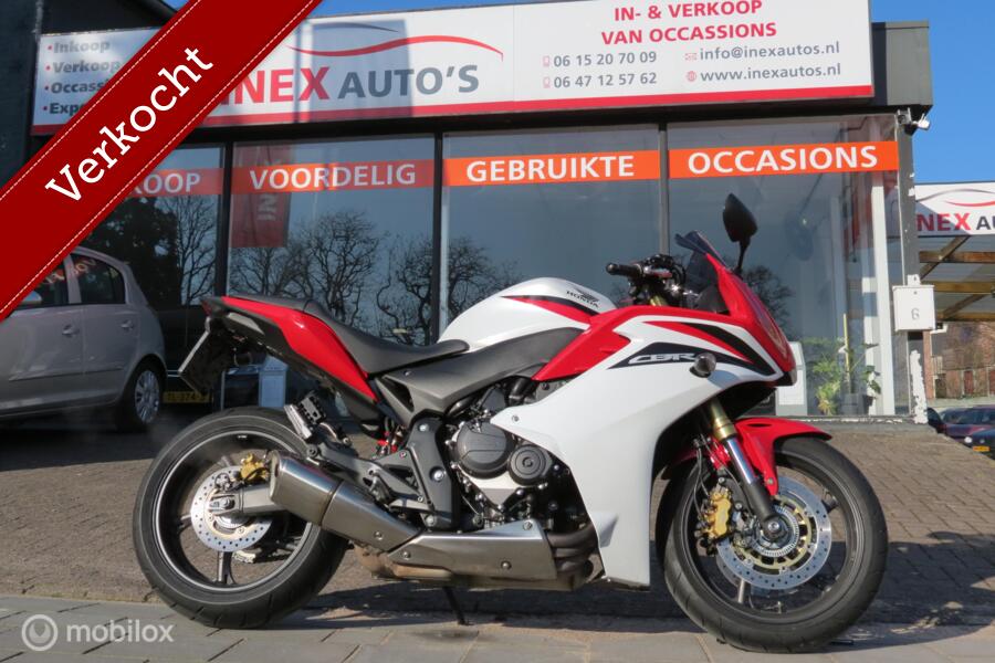 Honda CBR 600 ABS NAVI BJ.13 Koffers NL.Motor Dealer onderhouden Motor is in topstaat