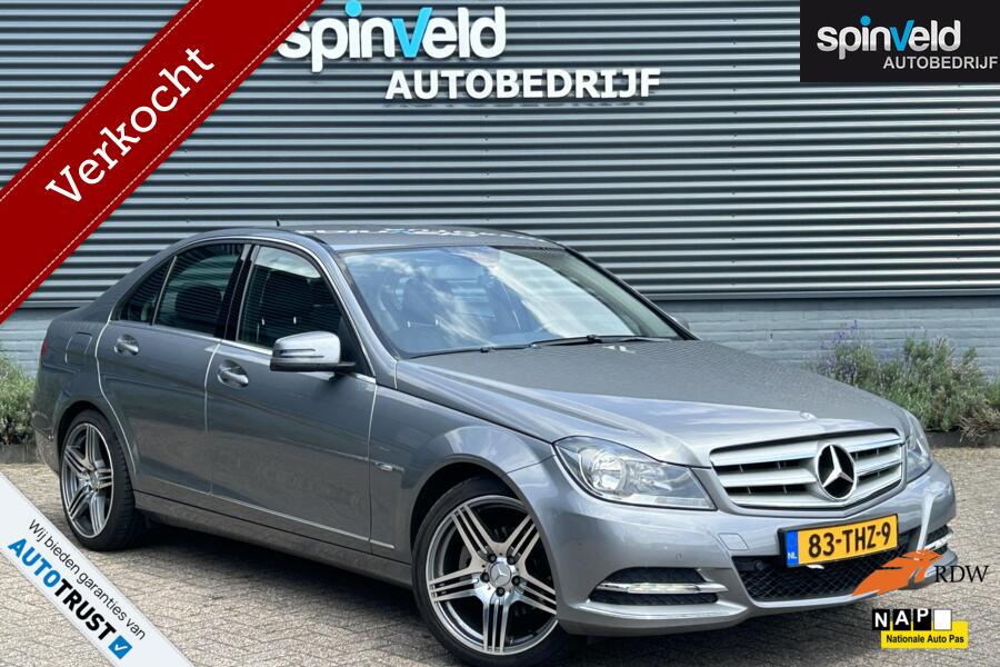 Mercedes C-klasse 180 Avantgarde BJ`11 Navi Trekhaak Climate Elekpakket