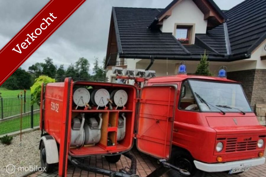 Westfalia smeg  Brandweer Oost Duitsland 1966
