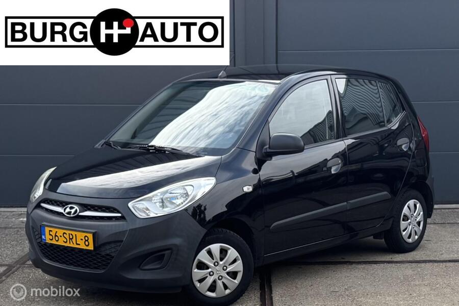 Hyundai i10 1.1 Pure 5 deurs - STUURBEKRACHTIGING - RADIO/CD - AIRBAG - ABS - 12 VOLT - METALLIC LAK - NL AUTO - APK T/M 30-03-2026 -