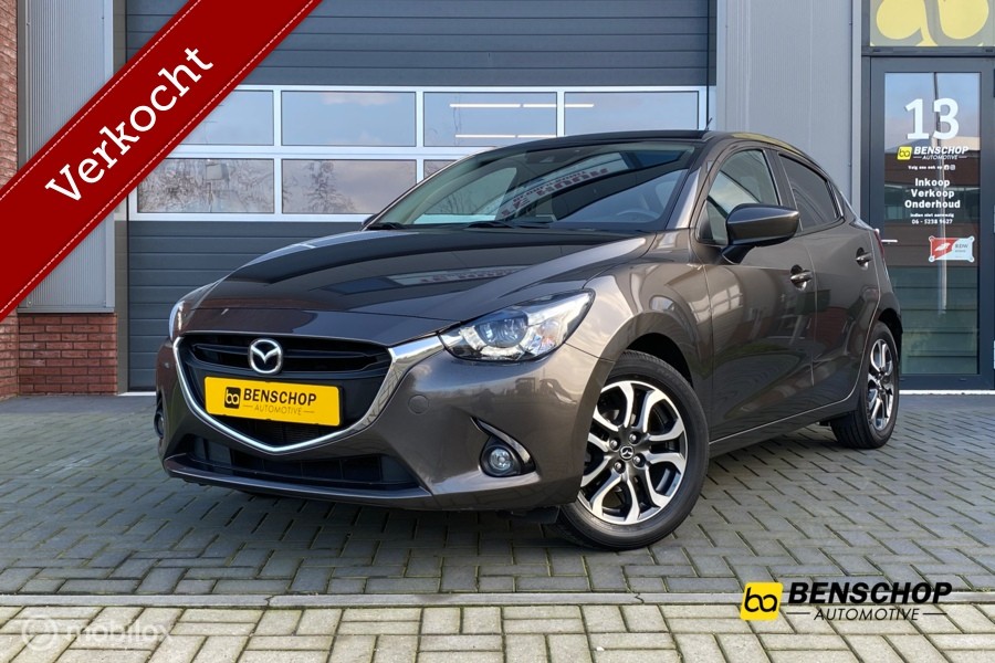 Mazda 2 1.5 Skyactiv-G GT-M Led Navi Cruise Airco 16 inch