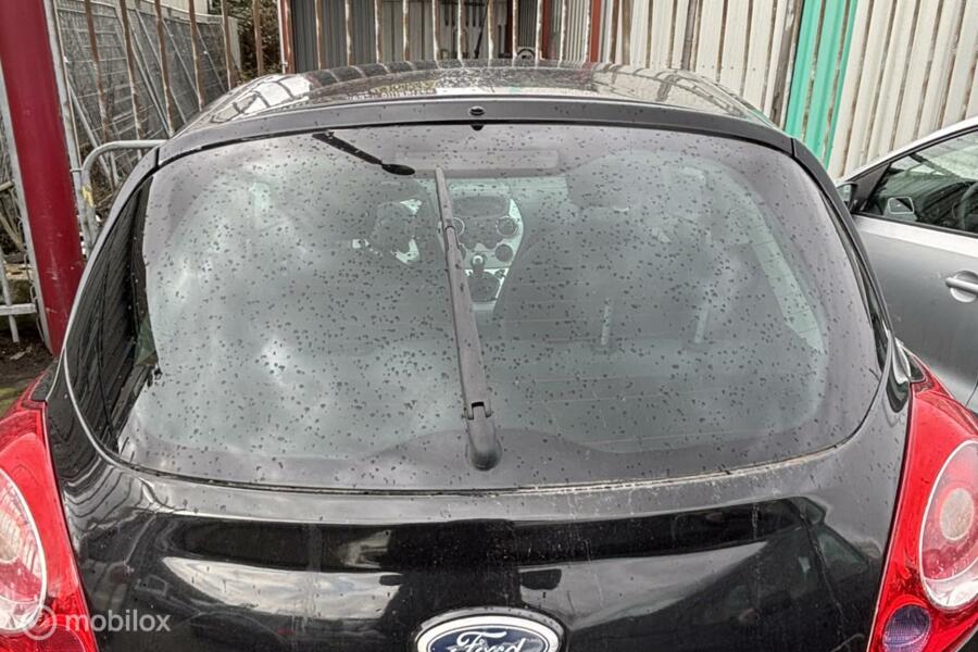 Achterklep zwart Ford Ka II ('08-'16)
