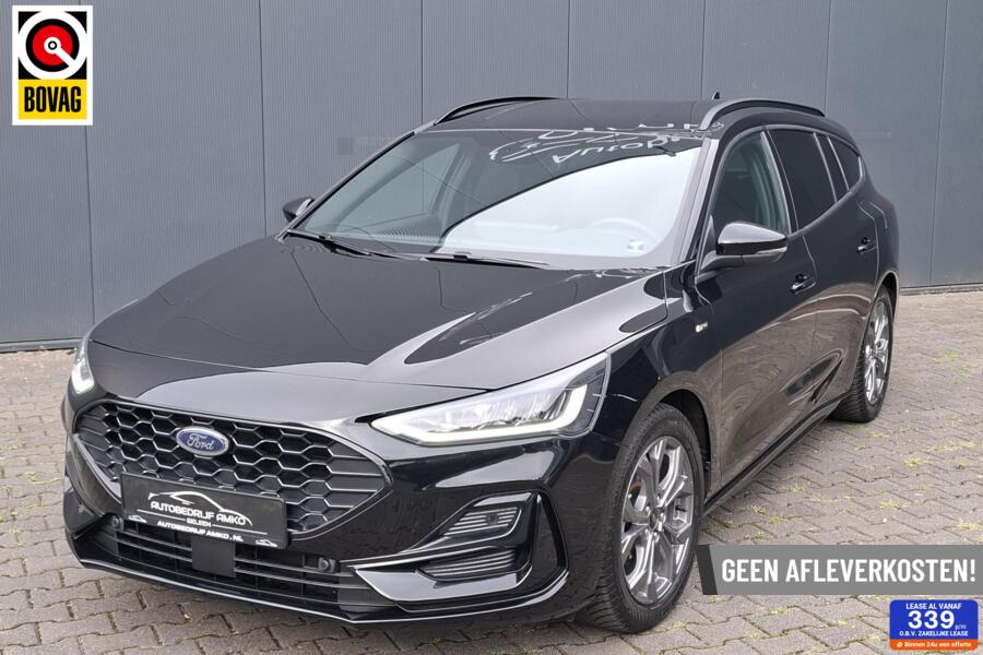 Ford Focus Wagon 1.0 EcoBoost Hybrid ST Line / FABRIEKSGARANTIE / CRUISE. / STOEL EN STUURVERW. / NAVI / DAB /