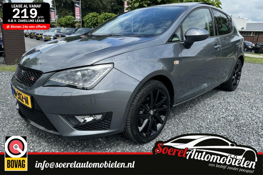 Seat Ibiza fr sport leer alcantara stoelverw schuifpanodak 84,512km