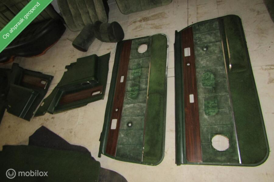 Achterbank+ panelen opel monza opel senator A groen pullman