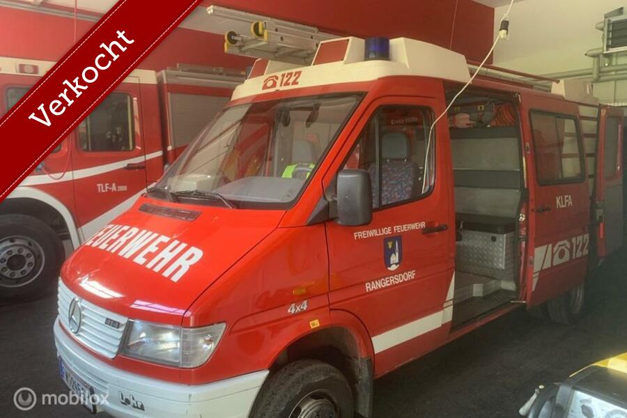 Verkocht 4x4 Mercedes Sprinter 414 4x4 bj 1996