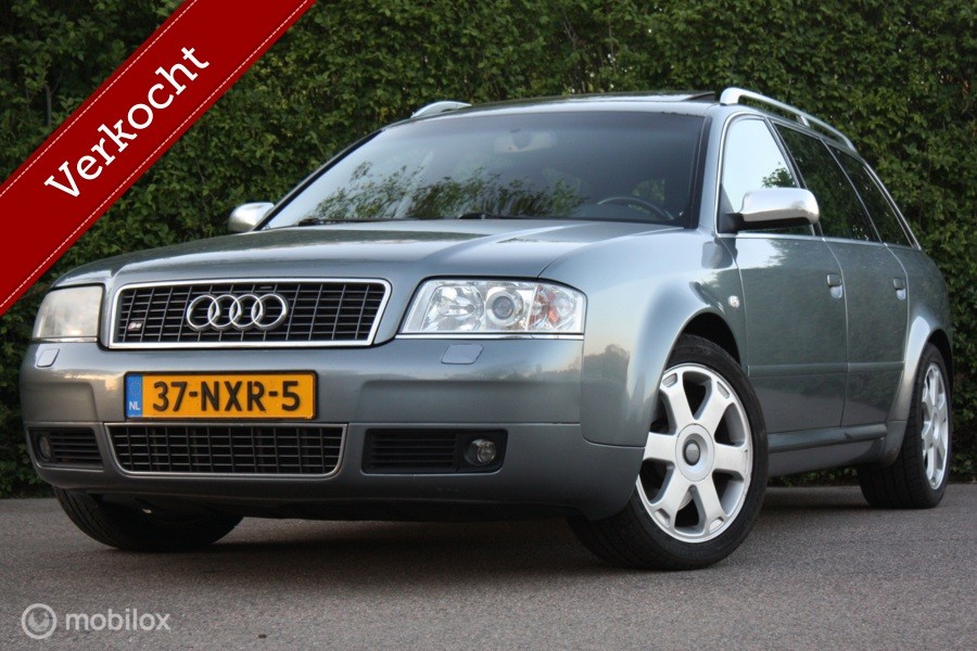 YOUNGTIMER Audi S6 Avant 4.2 V8 quattro AUT 340pk riem vv A6