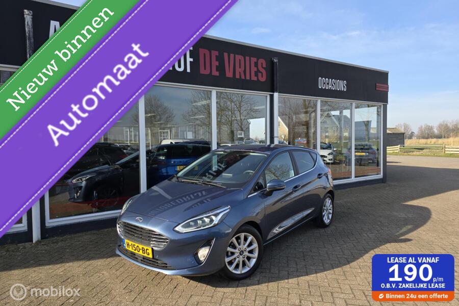 Ford Fiesta 1.0 EcoBoost Titanium Led/ACC/Camera/Stoelverw/Lane-Assist