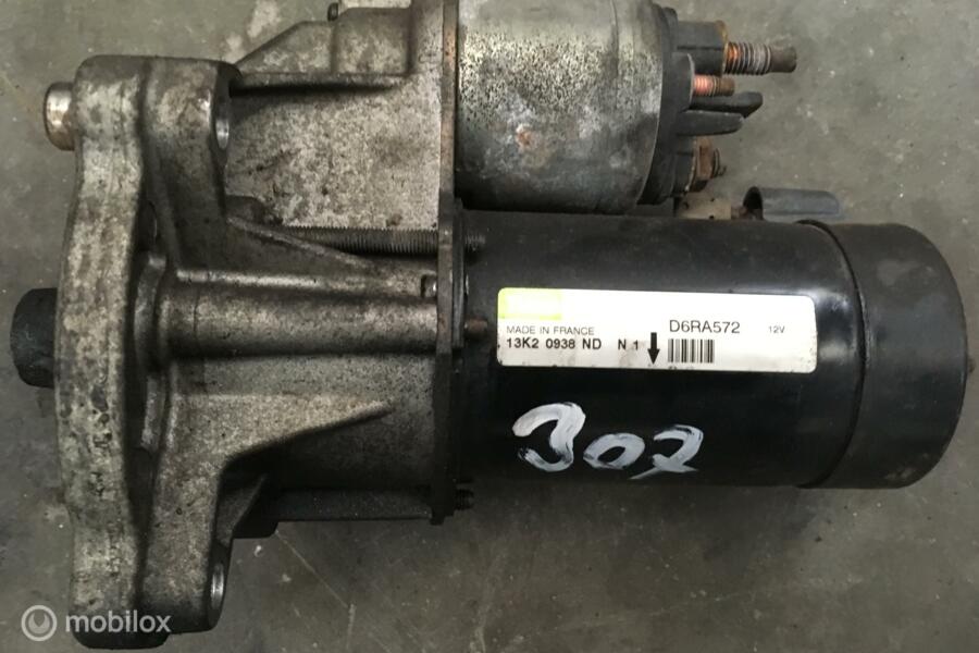 Startmotor  Peugeot 307 1.6-16V XR ('01-'07) D6RA572