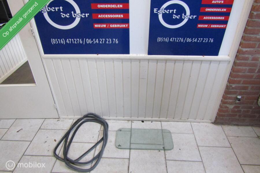 raam tussenschot  wand + rubber past in iedere auto/ bus etc