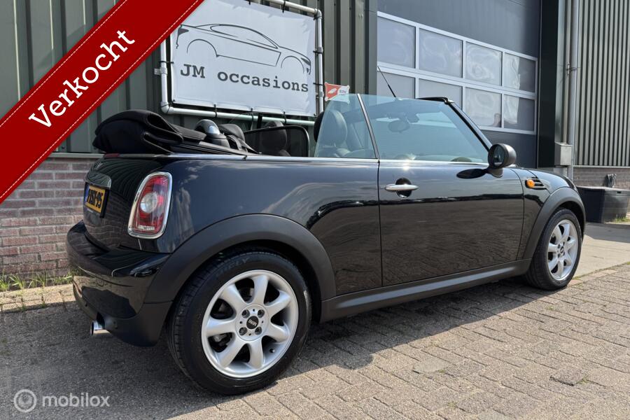 Mini Cabrio 1.6 Cooper|Airco|Leder|Cruise|Lm velgen|PDC|