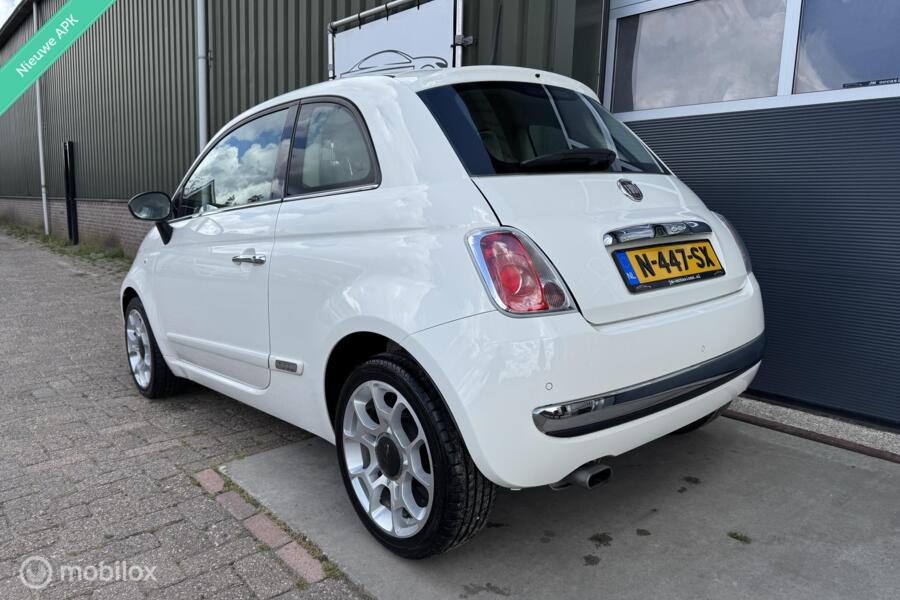 Fiat 500 1.2 Lounge|Airco|Pano|Bleutooth|Parkeer sensors|