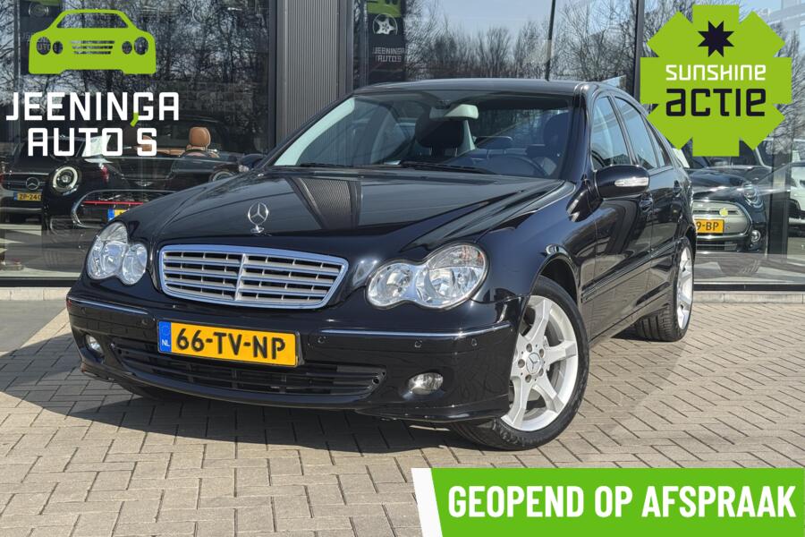 Mercedes C-klasse 220 CDI Avantgarde | 1/2 Leder | PDC | Org. NL|Trekhaak
