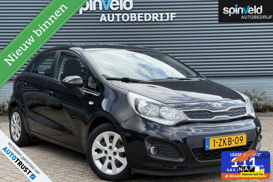 Kia Rio 1.2 CVVT BusinessLine BJ`15 NAP NL LED AIRCO 5drs Elekpakket
