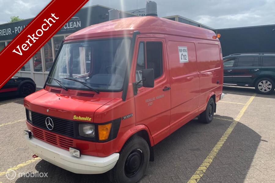Mercedes 308 diesel 5100 kilometer Brandweer camper