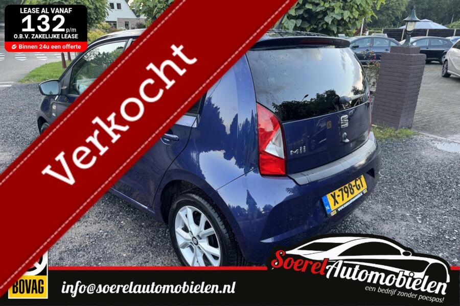 Seat Mii 1.0 FR Intense sport lm p,sens airco stoelverwarming