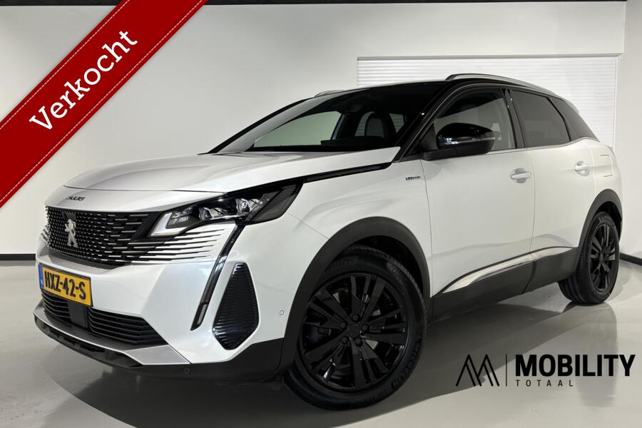 Peugeot 3008 1.6 HYbrid 225PK GT|Black Line|Camera|Carplay|Navi|PDC|ACC|Side assist|Lane Assist| Night Vision|