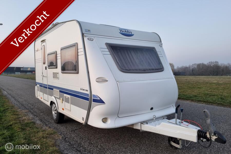 HOBBY 400SF 2005 VASTBED,VOORTENT,BOILER, 4 PERSOONS