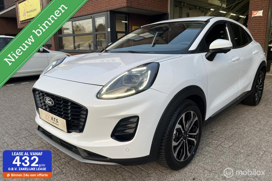 Ford Puma 1.0 EcoBoost Hybrid Titanium NIEUW MODEL!!