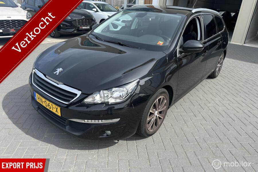 Peugeot 308 SW 1.6 BlueHDI Blue Lease Executive PANORAMADAK CAMERA EXPORTPRIJS