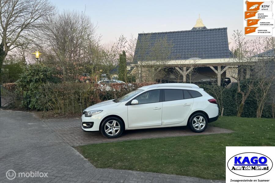Nette Renault Mégane 1.5dCi Expression bj 2014 grijskenteken