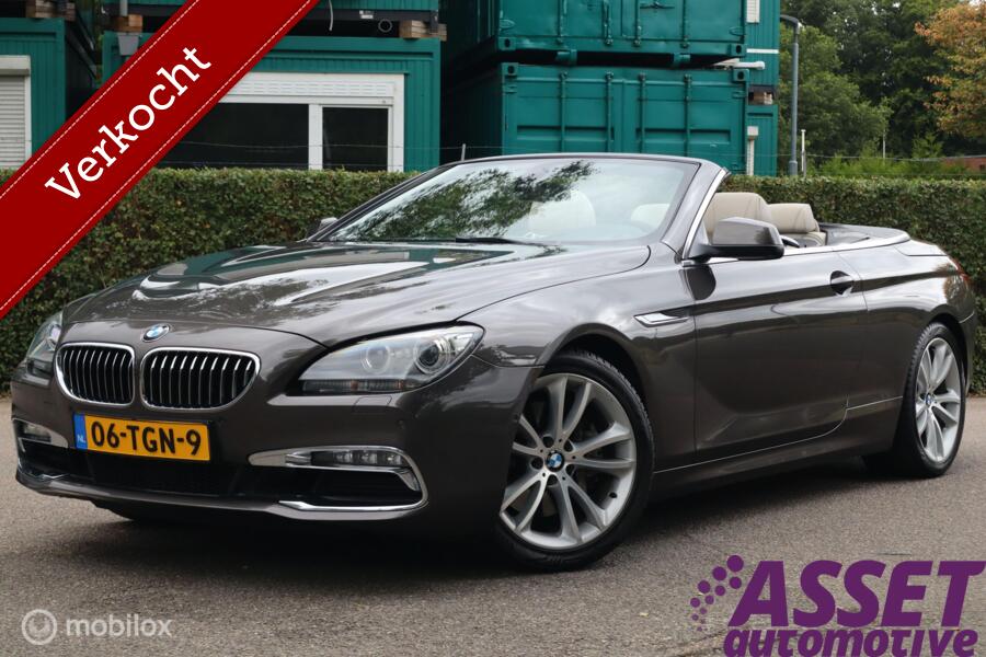 BMW 640i aut Cabrio comfortstoelen | Adaptive drive | headup