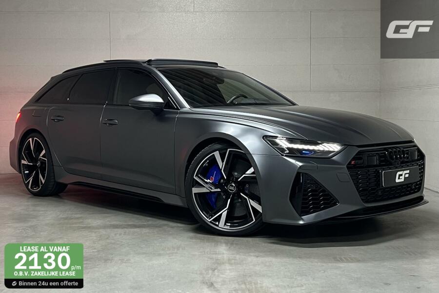 Audi RS6 Avant 4.0 TFSI Quattro Matgrijs Dynamic+ B&O 600PK