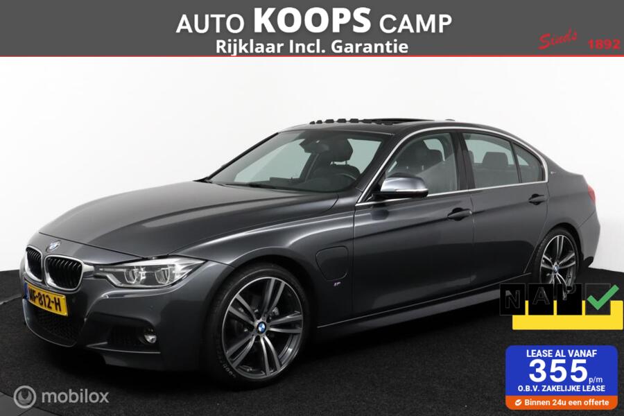 BMW 330e Aut8 252 Pk High Executive M-Sport | Schuif-kanteldak | Clima | Navigatie | Vol opties | NL Auto | DEALER-STAAT