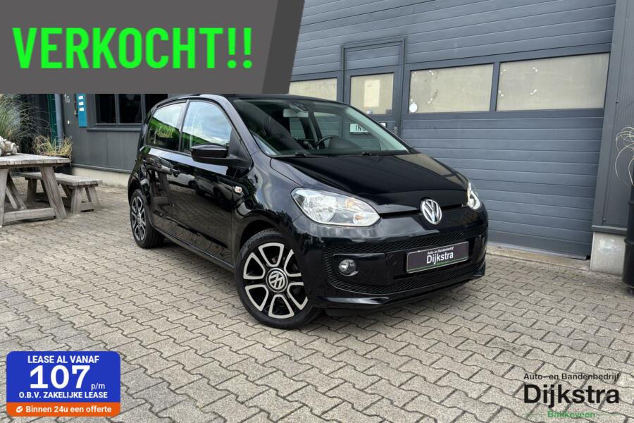 Volkswagen Up! 1.0 high up! BlueMotion Airco/ Cruise Control/ Navigatie/ 16" Triangle l.m. velgen.