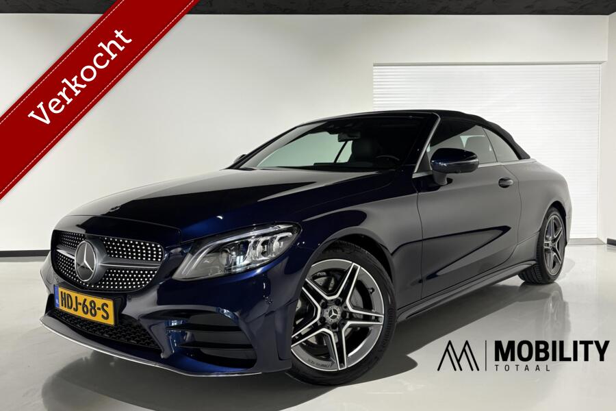 Mercedes C-klasse Cabrio 200 AMG|AIRSCARF|AIRCAP|360|Multibeam LED|Carplay|ACC|Head-up|