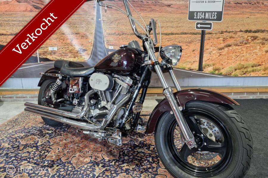 VERKOCHT Harley Davidson Dyna 1340 FXDC Custom EVO