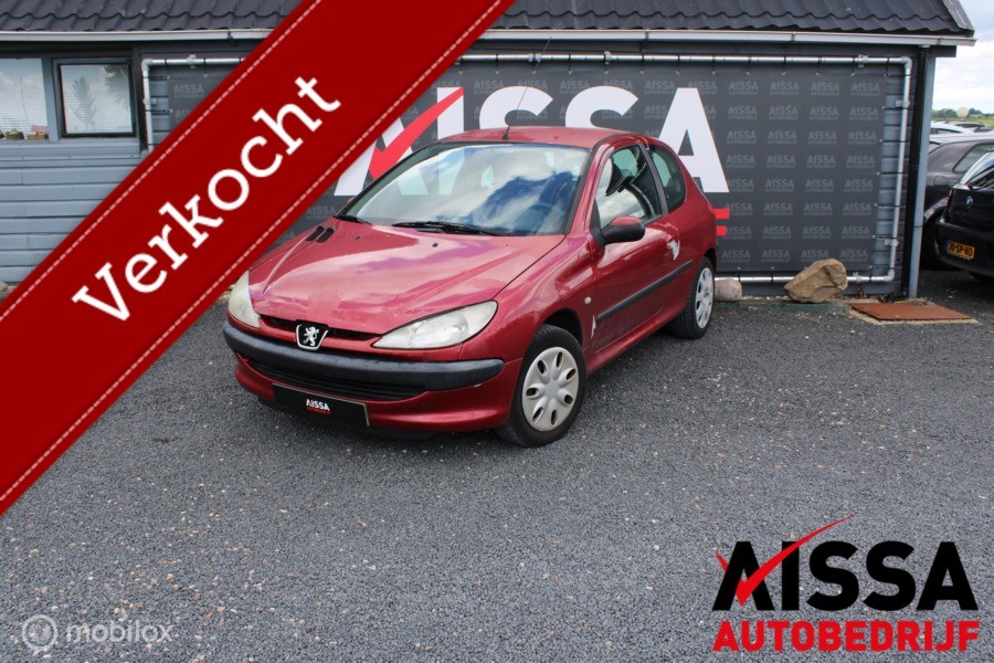 Peugeot 206 1.4 X-line Inruilkoopje APK tot 22-10-2021
