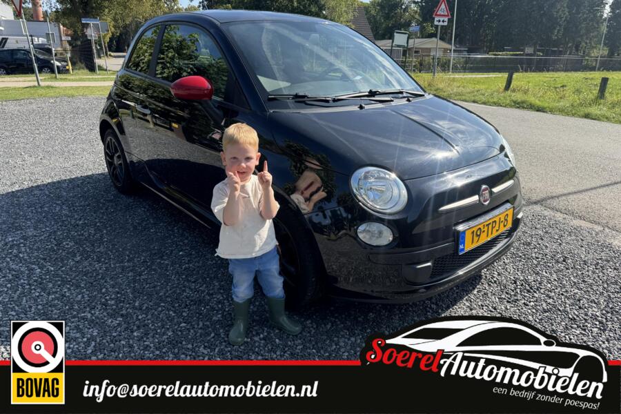 Fiat 500 0.9 TwinAir Plus lm clima leer boekjes