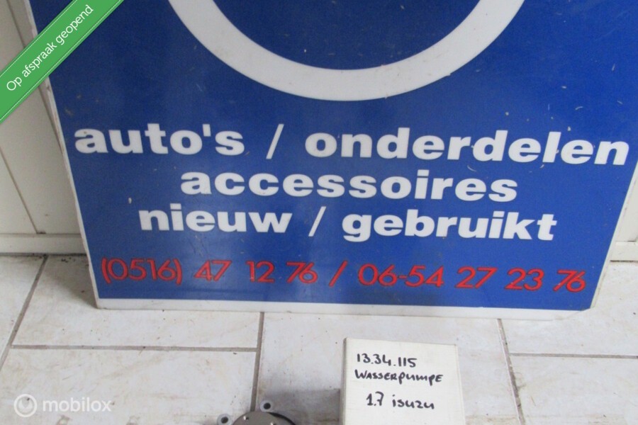 Waterpomp Isuzu 1,7 nieuw