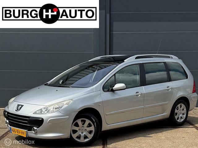 Peugeot 307 SW 1.6-16V Premium - ECC - TREKHAAK - CRUISE CONTROLE - PANORAMADAK - EL. RAMEN - LM VELGEN - REGENSENSOR - CPV - NAP - NL AUTO - APK T/M 18-11-2025 -