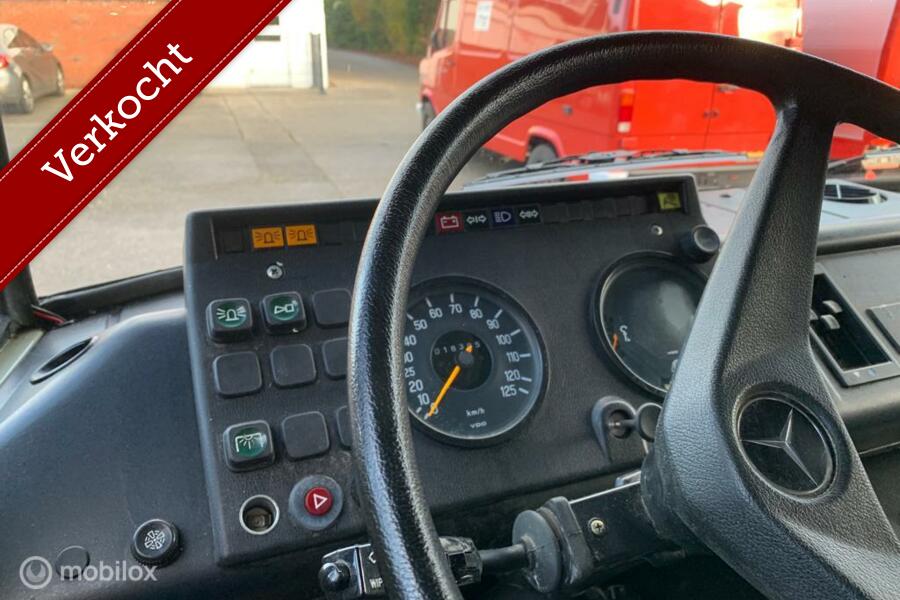 Mercedes 409  1982  brandweer 16000 km camper