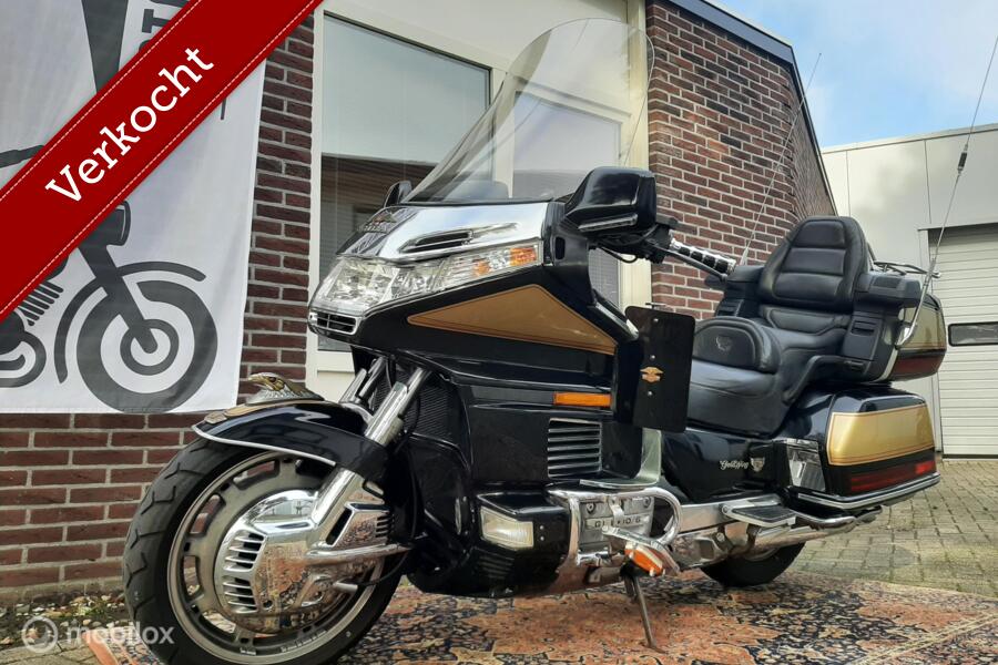 VERKOCHT Honda Goldwing 1500 cc 6 cilinder GL1500 FULL