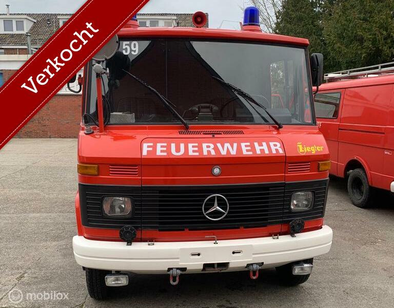 Mercedes 410 benzine 16594 km camper brandweer