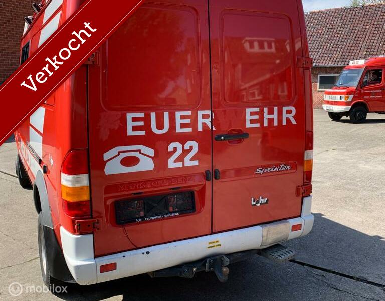 Mercedes Sprinter 414   4x4   24.400 km brandweer camper