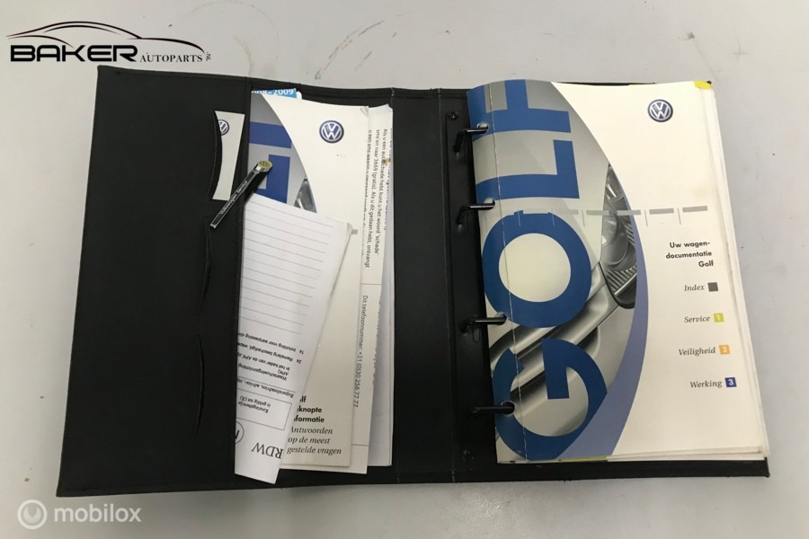 Instructieboekje Volkswagen Golf V ('03-'08)