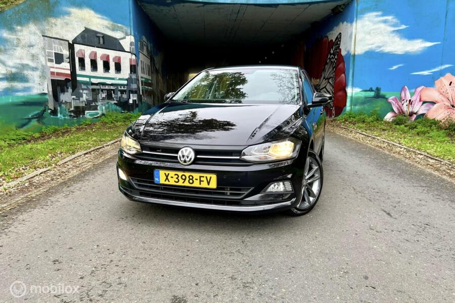 Volkswagen Polo 2019 1.0 Zwart DSG Clima Navi PDC✔️