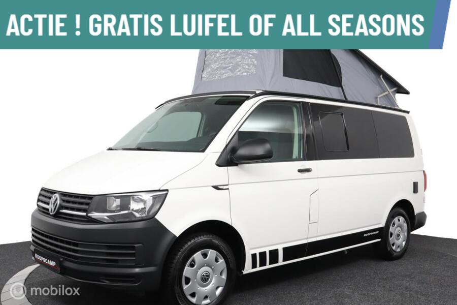 Volkswagen Transporter Buscamper 2.0TDi 102Pk Inbouw nieuw California-look 4-slaapplaatsen | Slaaphefdak | NIEUWSTAAT