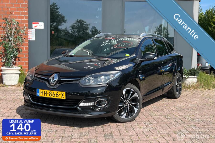 Renault Megane Estate 1.2 TCe Bose Navi Automaat half leer nap