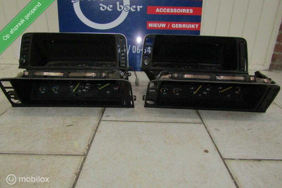 30x SR GTE GSI dashboard klok Manta B + ECON meter