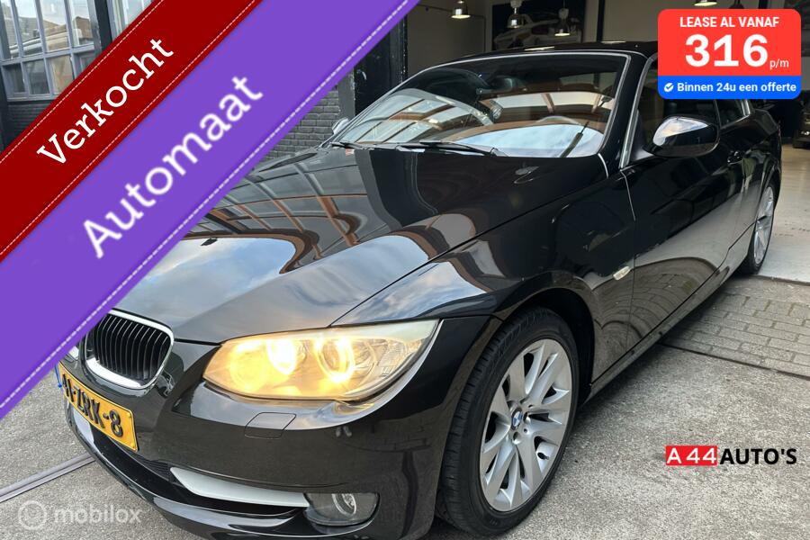 BMW 3-serie Cabrio 320i High Executive*UNIEK 78078 KM*NAP✅*