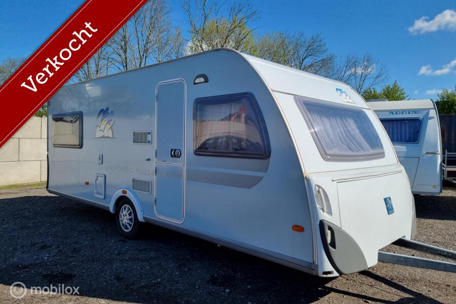 KNAUS ROYALE 580 UK NORDIC PLUS 2008,STAPELBED,VOORTENT,ALDE