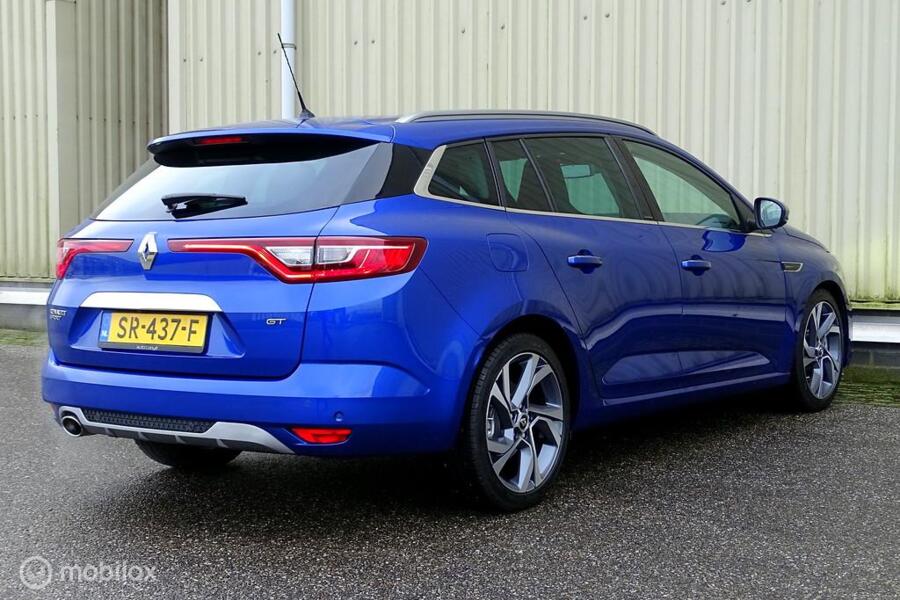 Renault Megane Estate 1.6 TCe GT 205 PK, aut., org. NL, 18 inch, groot onderh. uitgev.